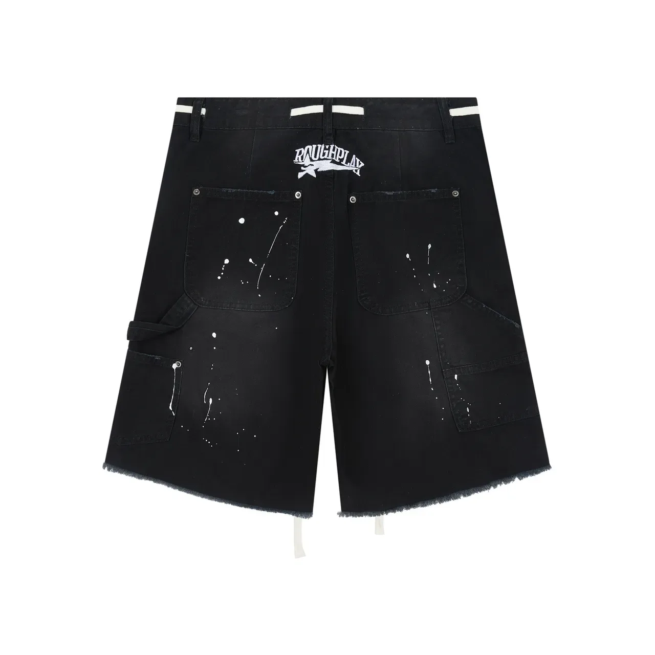 Shorts Cargo Distressed Arch Logo Roughalay 9