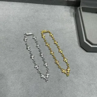银与金星主题链条手链