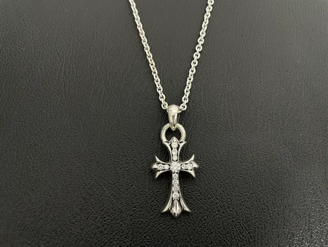 Silver Black Metal Curb Chain Necklace 6