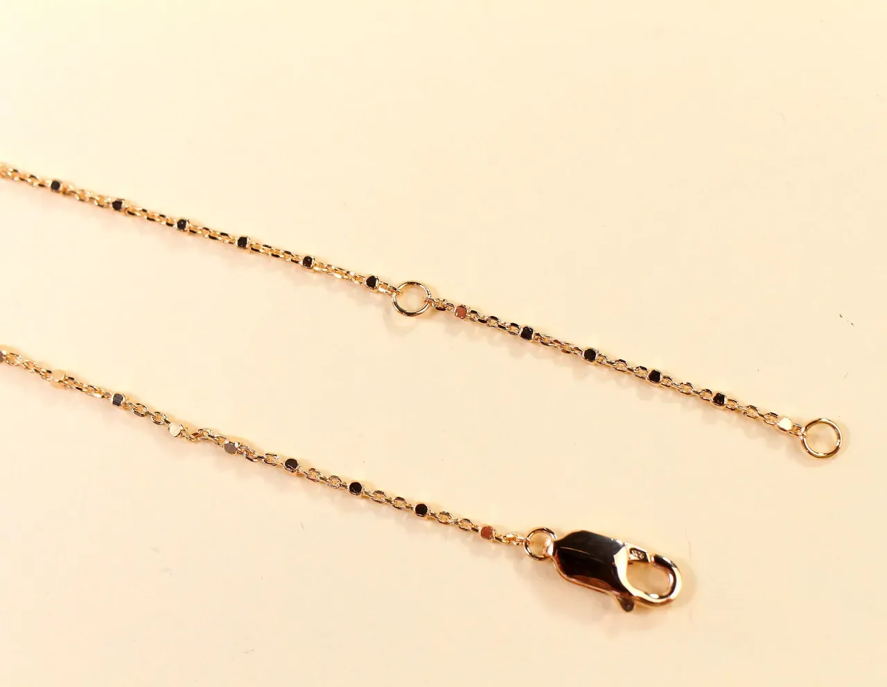 Silver Black Pavé-Set Panther Motif Necklace 6