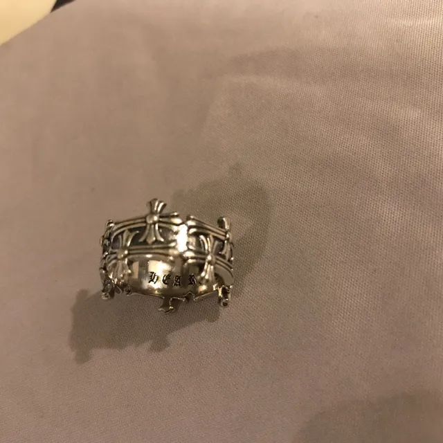 Silver Cross Motif Openwork Bracelet 4