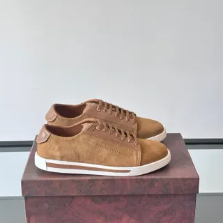 Stefano Ricci zapatillas lifestyle de ante tan