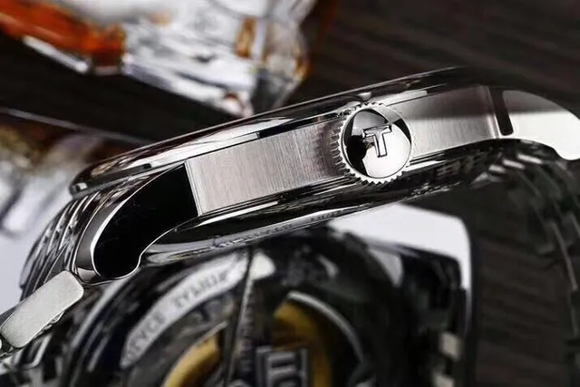 Tissot Le Locle Automatic Silver-Tone Stainless Steel White Dial Mechanical Watch 4
