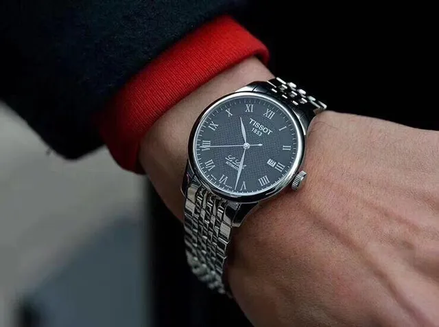 Tissot Le Locle Automatic Silver-Tone Stainless Steel White Dial Mechanical Watch 6