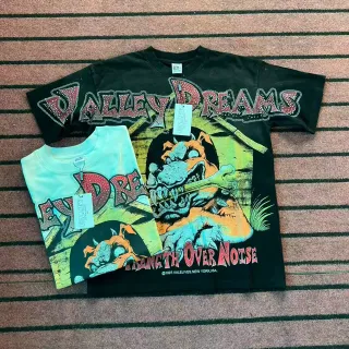 Vale Valley Dreams Strength Over Noise Graphic T-Shirt