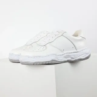 Zapatillas Lifestyle de Cuero Blanco Low-Top