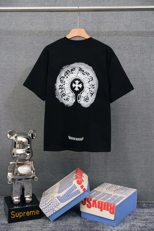 White Relaxed Fit Embroidered Chest Logo T-Shirt 2