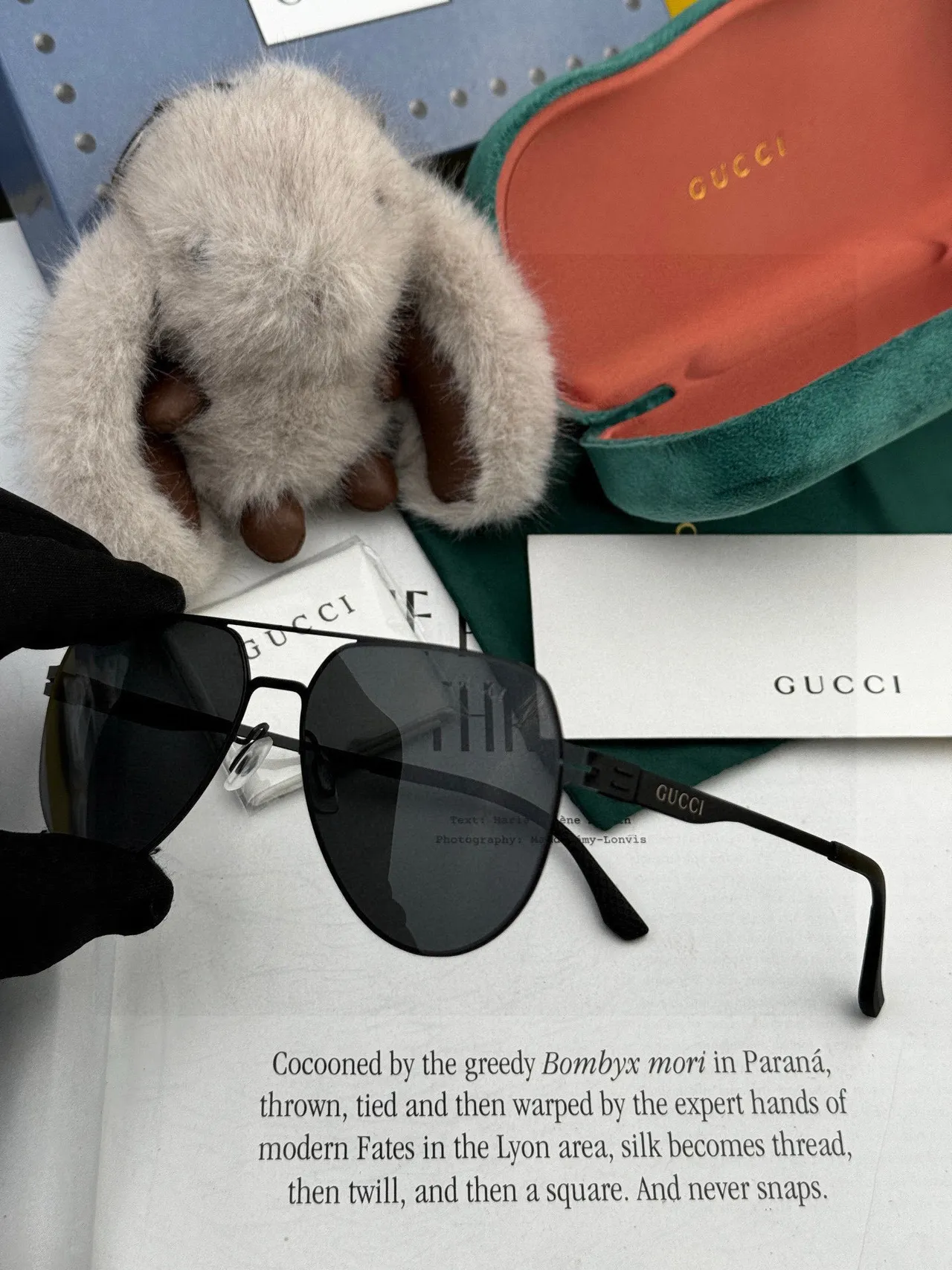 Gentle Monster نظارات شمسية أفياتور زاوية أزرق مرآوية 4