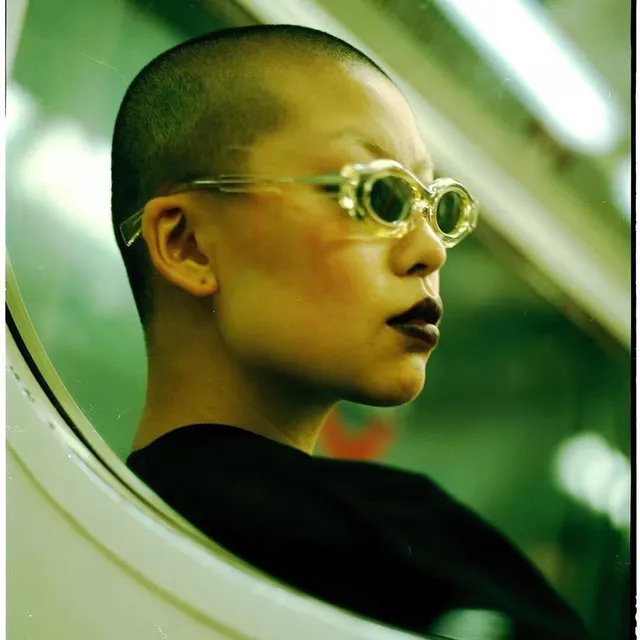Gentle Monster lunettes de soleil rondes fines en métal miroitées 8
