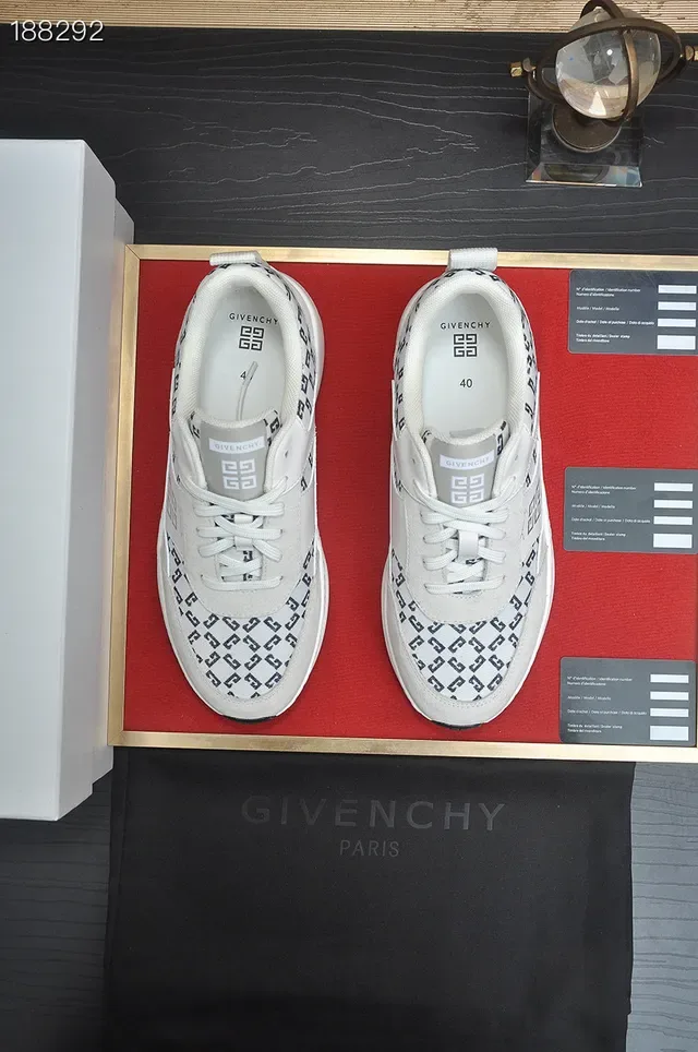 Givenchy City Sport Monogrammed Gray Lifestyle Sneakers 5