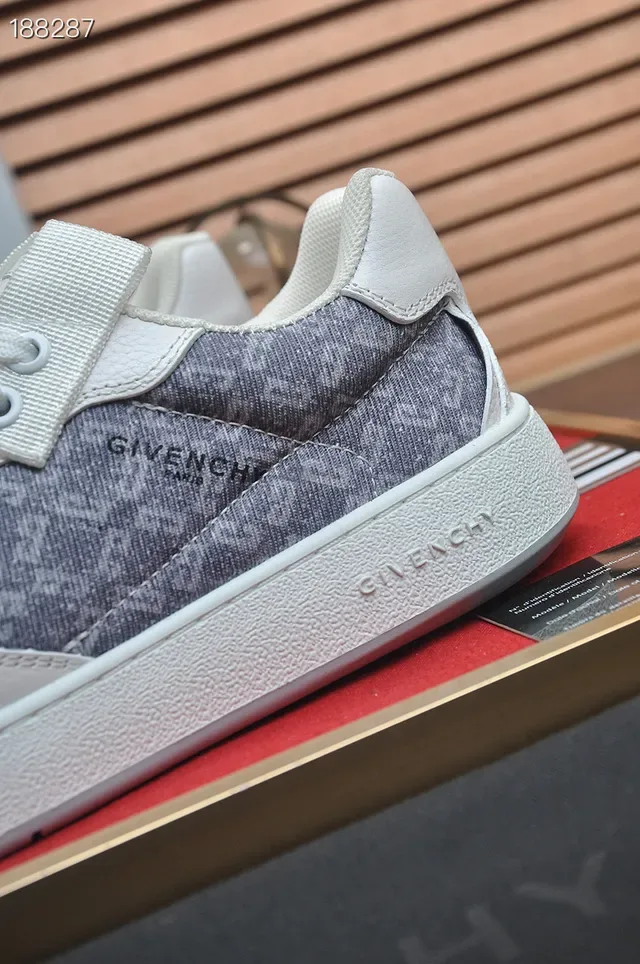 Givenchy City Sport White and Gray Monogram Lifestyle Sneakers 3