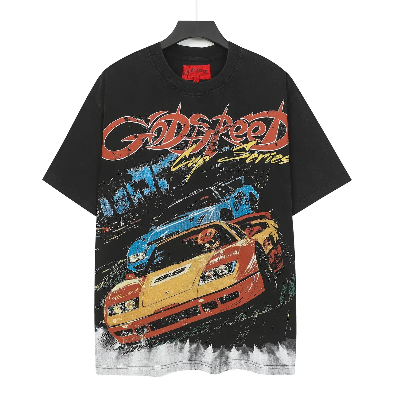 Godspeed Cup Series Racing Graphic Oversized T-Shirt 3