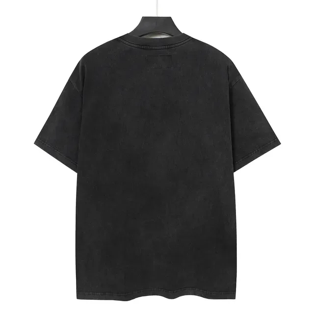Godspeed Distressed Black Oversized Graphic T-Shirt 4