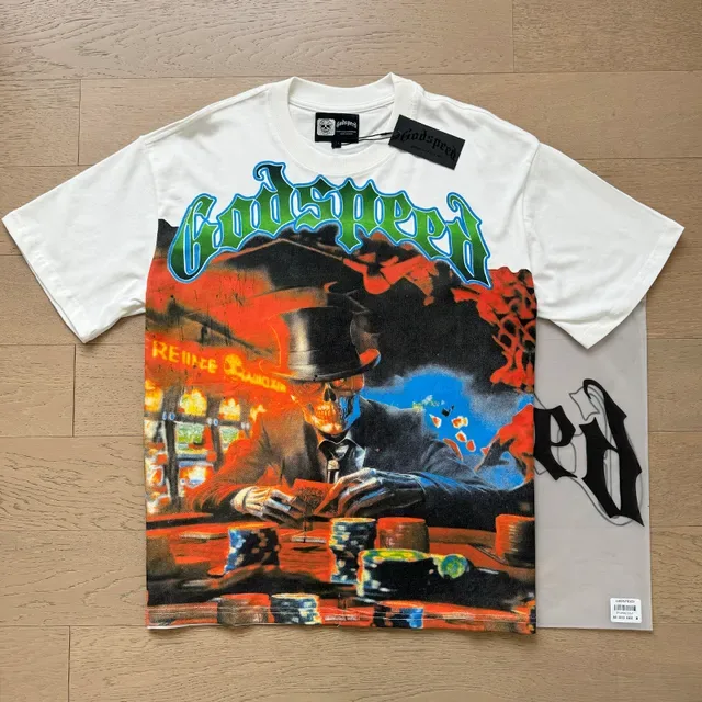 Godspeed Graphic Print Double-Sided T-Shirt 7
