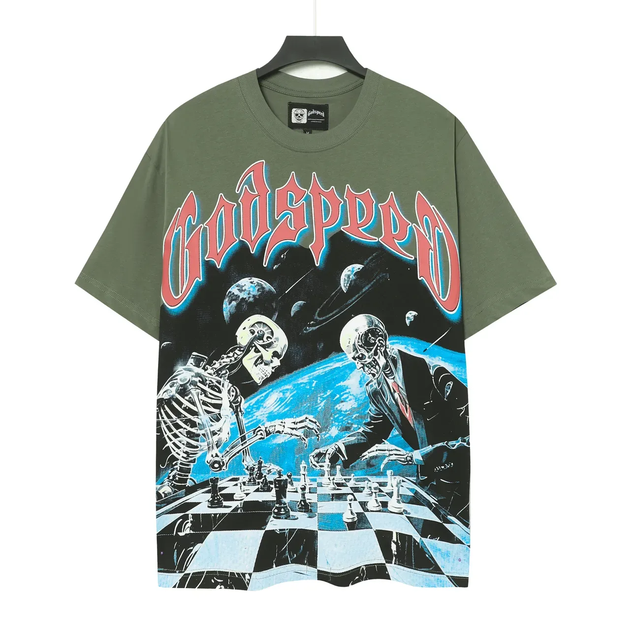 Godspeed Graphic Print Oversized T-Shirt 2