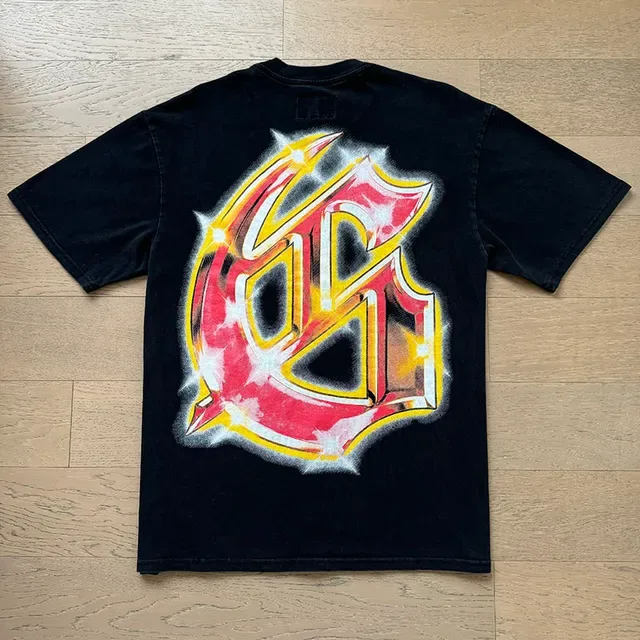 Godspeed Graphic-Print Space-Themed Oversized T-Shirt 4