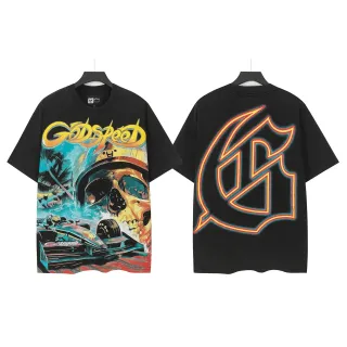Godspeed Oversized Graphic Print T-Shirt