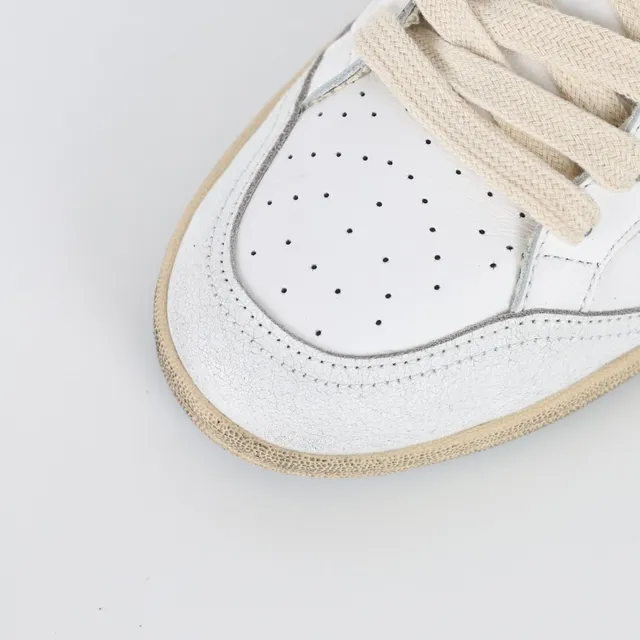 Golden Goose Super-Star Tênis Lifestyle Brancos e Verdes com Estrela 5