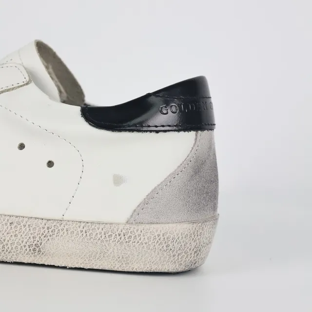 Golden Goose Superstar সাদা খসখসে চামড়া লাইফস্টাইল স্নিকার 4