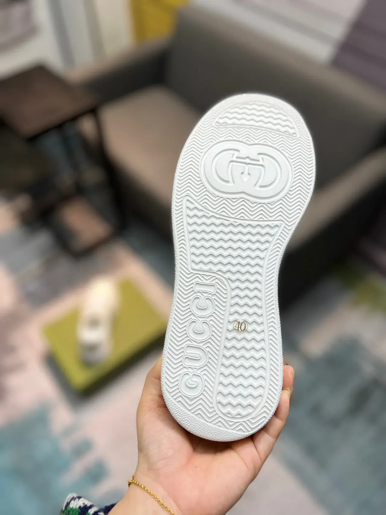 Gucci Ace Tigger سنيكرز أبيض جرافيك لايف ستايل 9