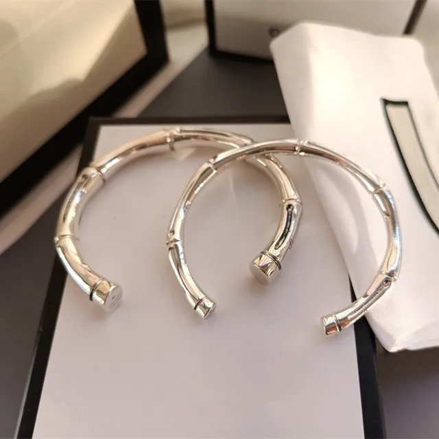 Gucci Bracelet Motif Bambou Argent Poli 4