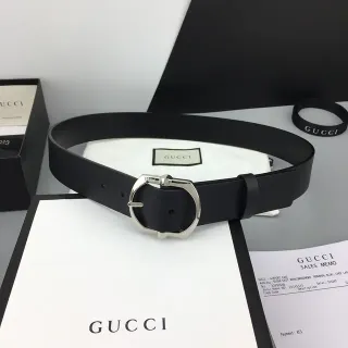 Gucci Horsebit 1955 Cinturón de Cuero Negro