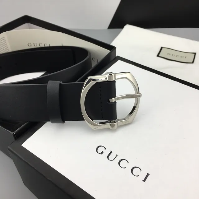 Gucci Horsebit 1955 Cinturón de Cuero Negro 3