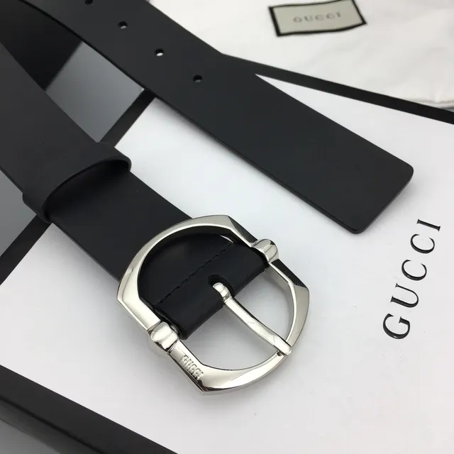 Gucci Horsebit 1955 Cinturón de Cuero Negro 8