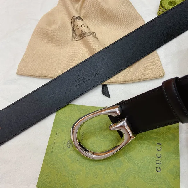 Gucci Horsebit 1955 Cinto de couro preto 3