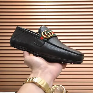 Gucci Horsebit 1955 Mocasin Negro Cuero