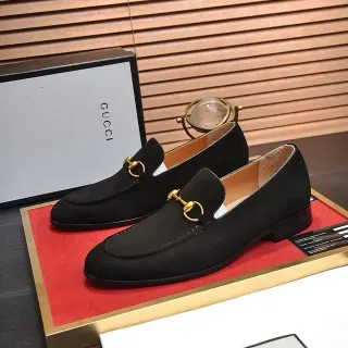 Gucci Horsebit 1955 Mocasines de Ante Negro