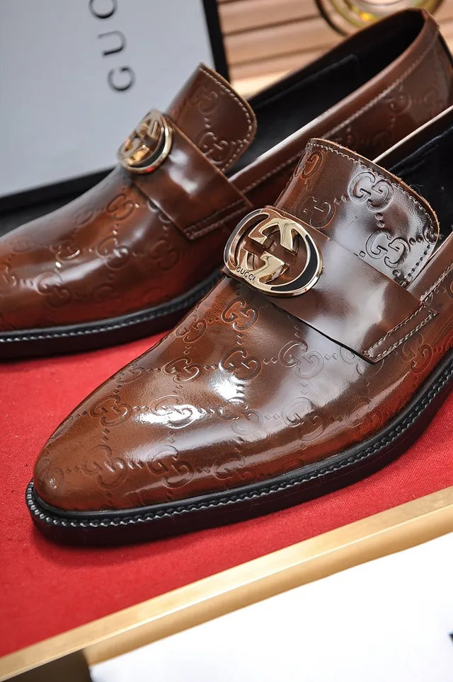 Gucci Horsebit Loafer Brown Monogram Leather Loafer 2