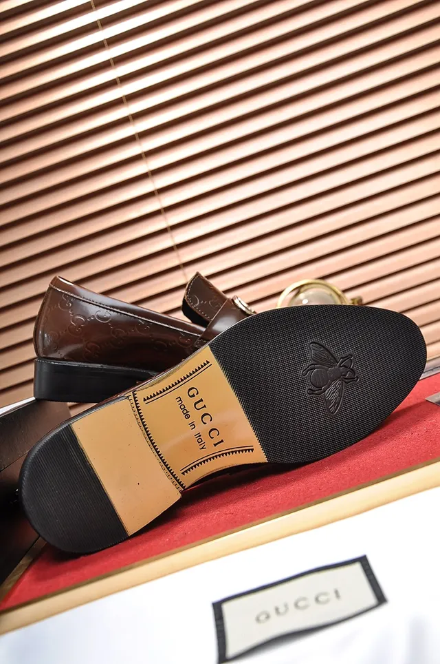 Gucci Horsebit Loafer Brown Monogram Leather Loafer 3