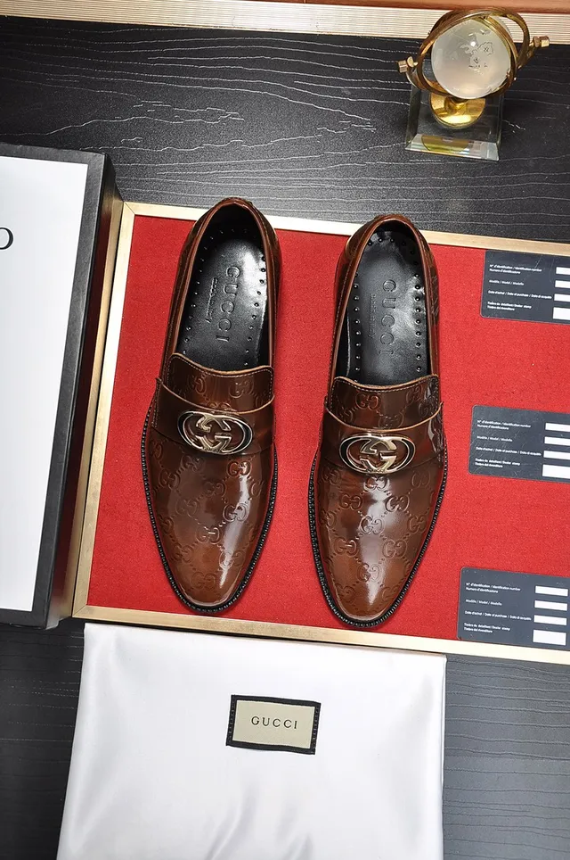 Gucci Horsebit Loafer Brown Monogram Leather Loafer 5