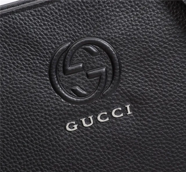 Gucci Ophidia কালো পেবল্ড লেদার ক্রসবডি ব্যাগ 7