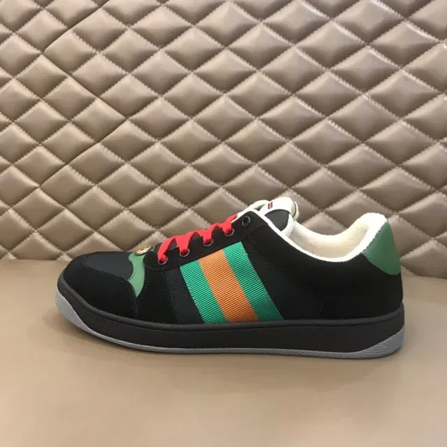 Gucci Rhyton Noir Rouge Vert Web Lifestyle Sneakers 6