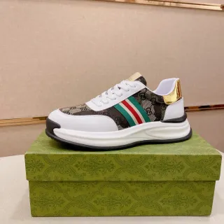 Gucci Screener GG Monogram Web Stripe zapatillas lifestyle