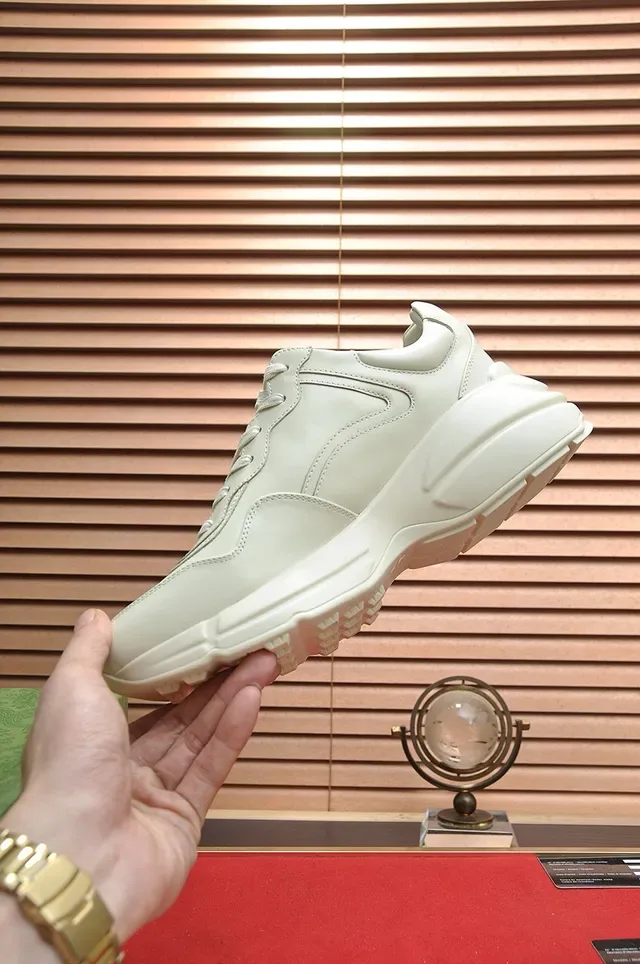Gucci Screener Off-White Flame GG Logo Sneakers lifestyle 6