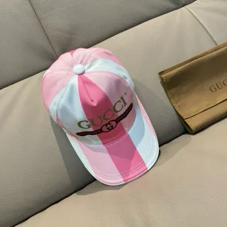 Gucci 条纹 Web Logo 棒球帽