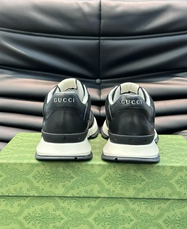 Gucci Tennis 1977 Sneakers Lifestyle Preto e Branco 4