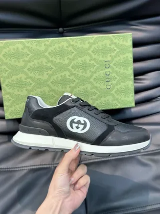 Gucci Tennis 1977 Sneakers Lifestyle Preto e Branco 5