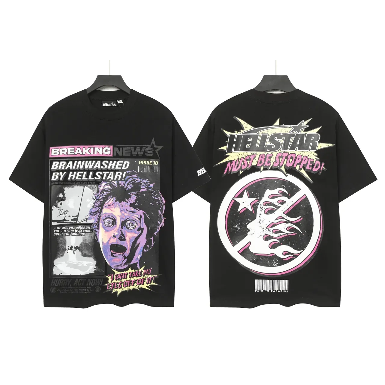 تي شيرت Hellstar Breaking News Brainwashed by Hellstar Issue 10 2