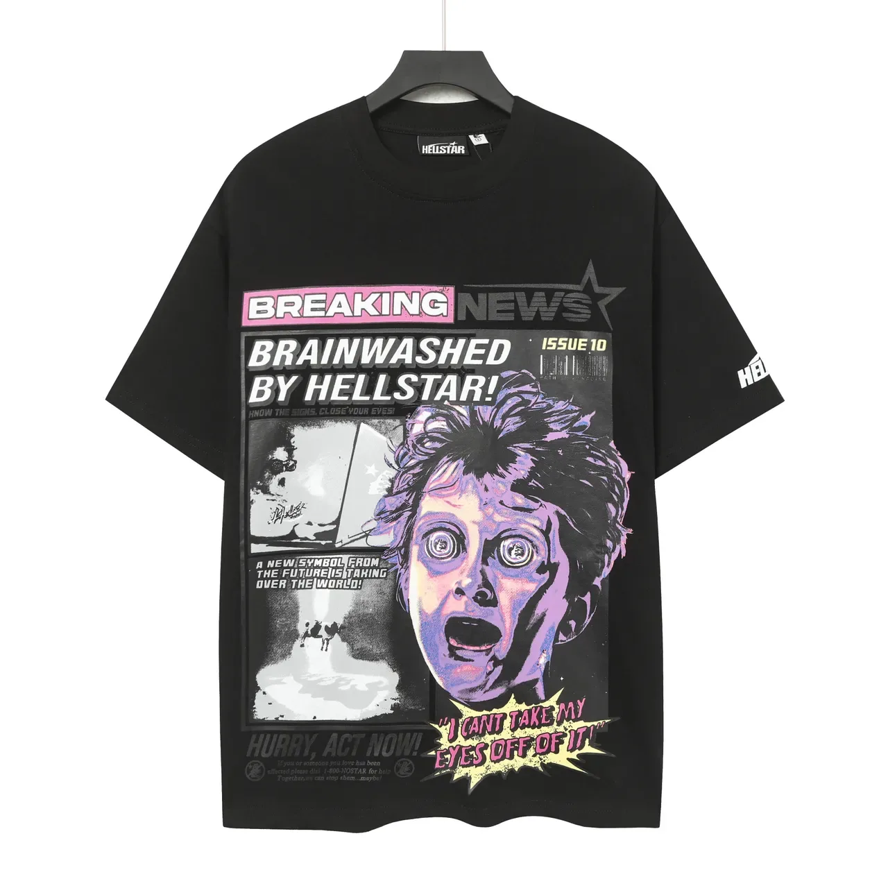 تي شيرت Hellstar Breaking News Brainwashed by Hellstar Issue 10 6