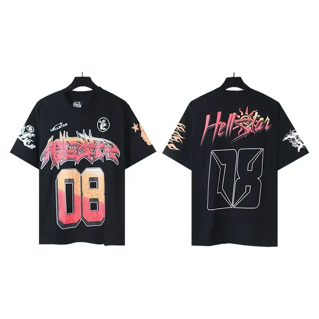 Hellstar Graphic Print '08' T-Shirt 2