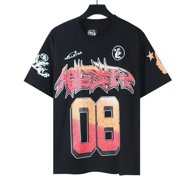 Hellstar Graphic Print '08' T-Shirt 4