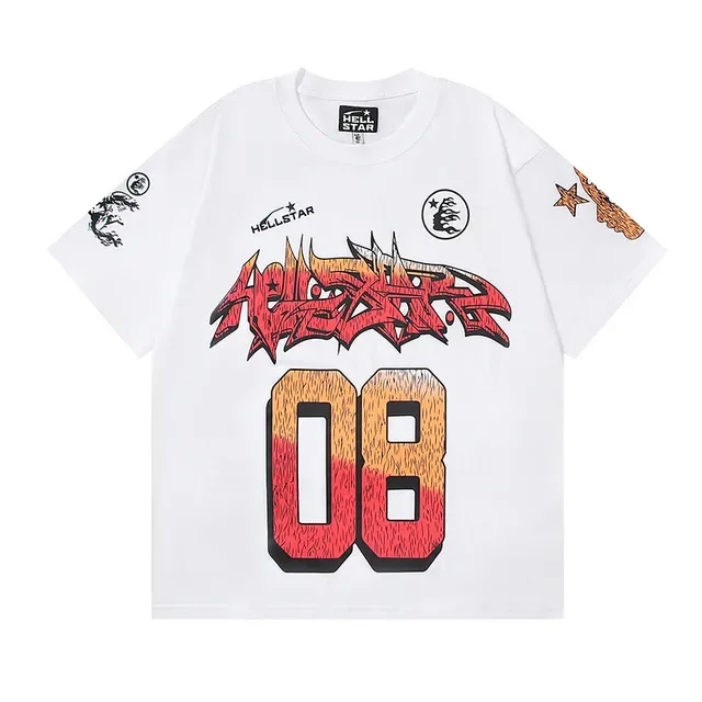 Hellstar Graphic Print '08' T-Shirt 9