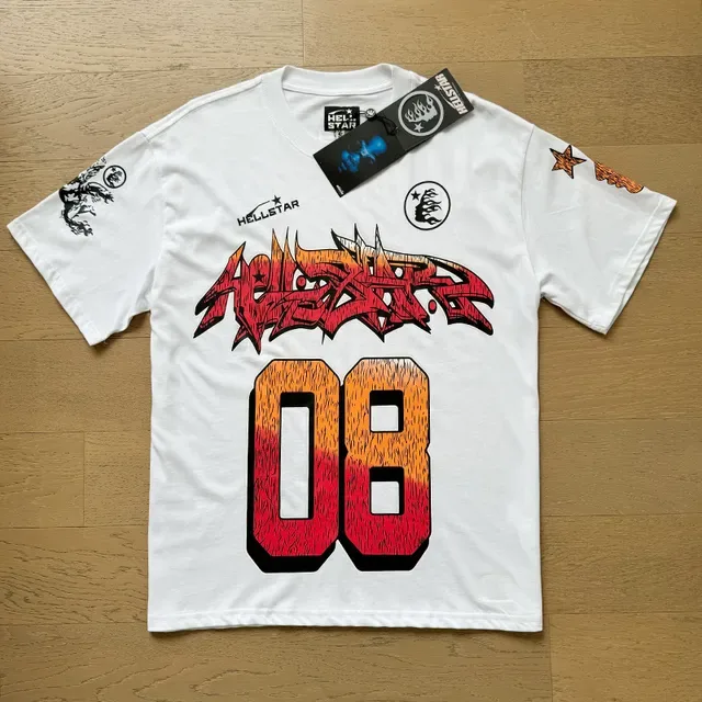 Hellstar Graphic Print '08' T-Shirt 16
