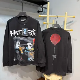 Hellstar Graphic Print Long-Sleeve Crewneck T-Shirt
