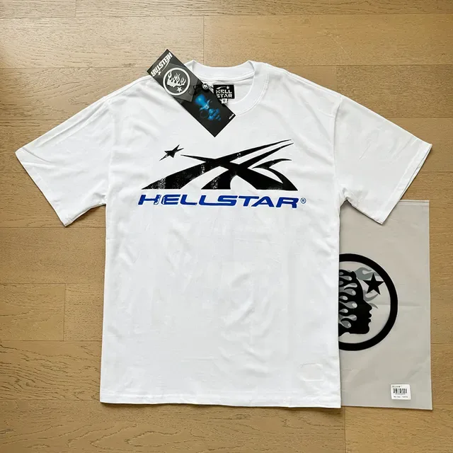 Hellstar图案印花宽松双面T恤 8