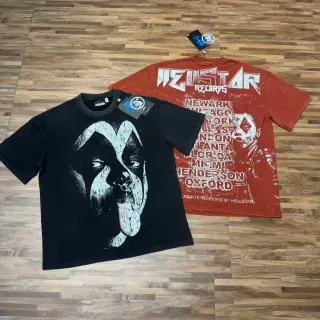 Hellstar Graphic Print Oversized T-Shirt